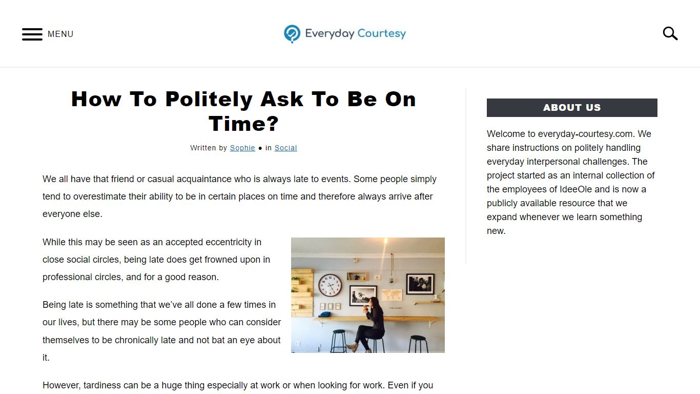 How To Politely Ask To Be On Time? – Everyday Courtesy